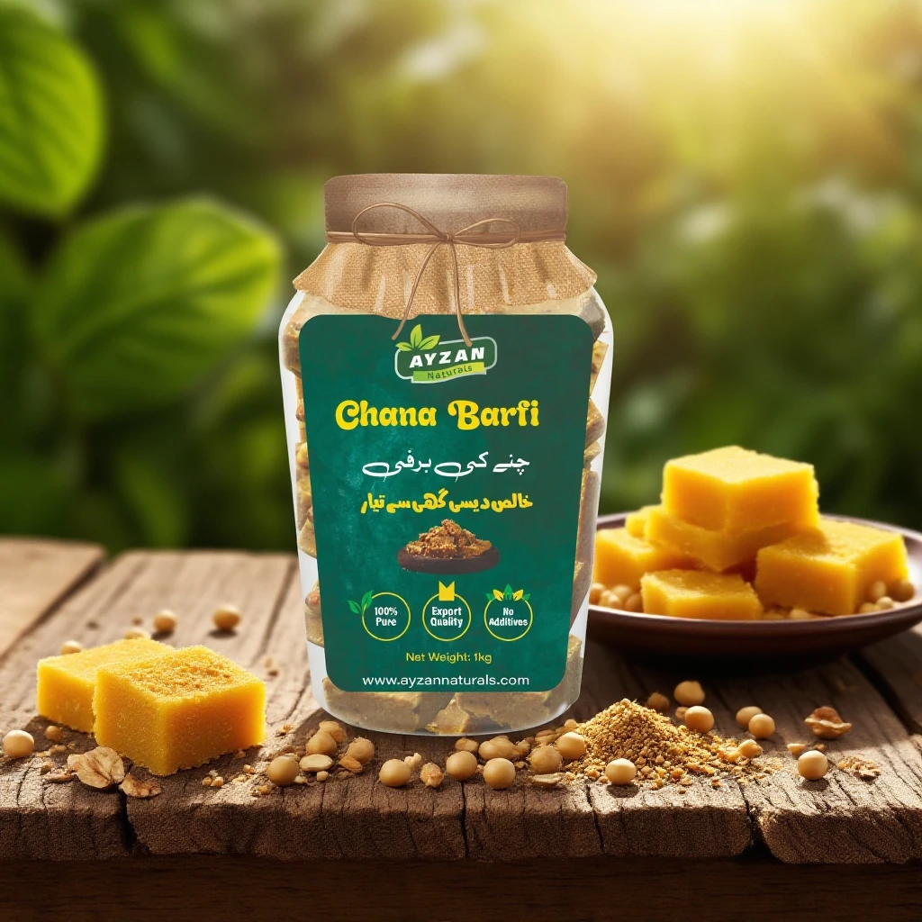 Chana Barfi – Classic Chana Barfi in Desi Ghee | 100% Natural