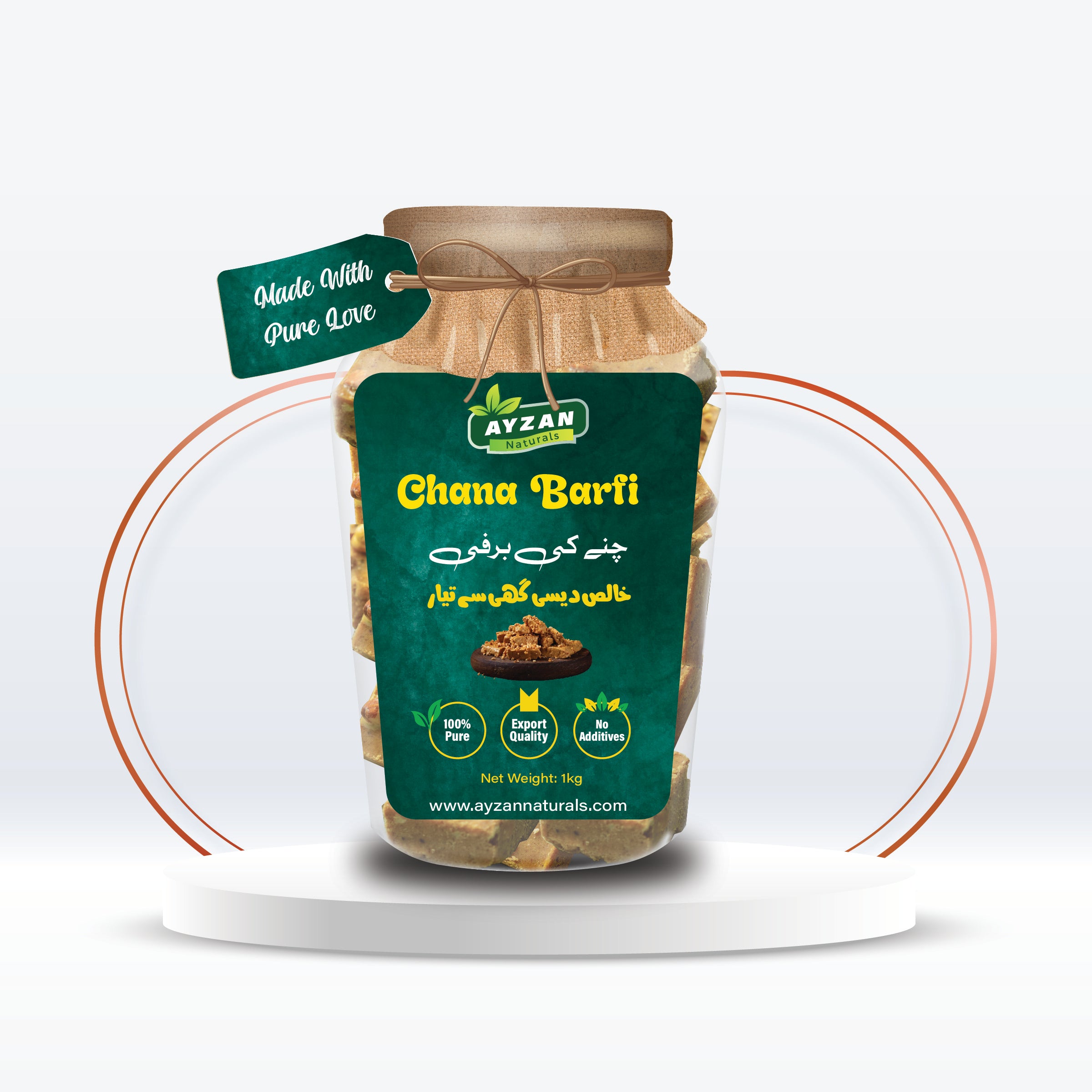 Chana Barfi – Classic Chana Barfi in Desi Ghee | 100% Natural