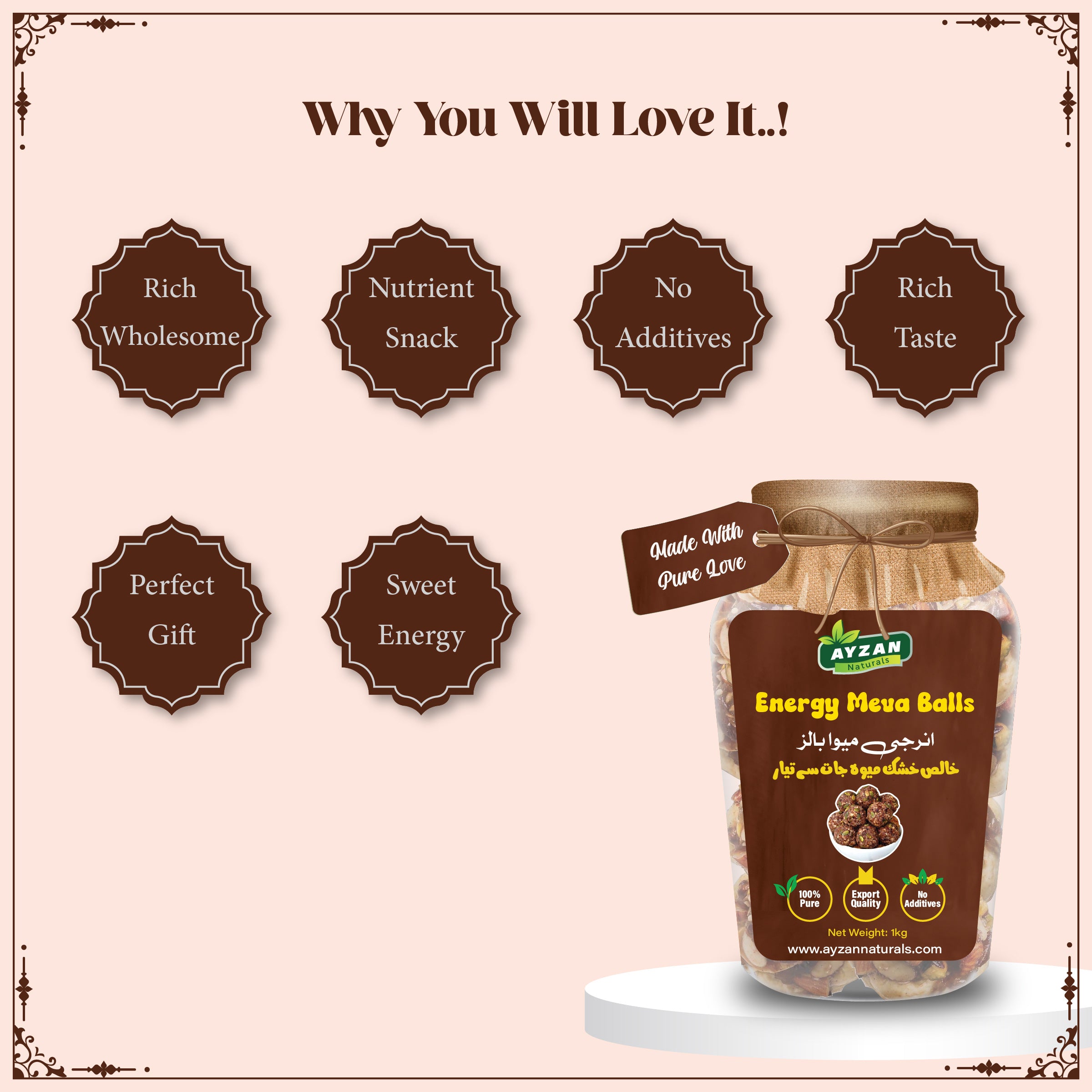 Energy Meva Balls – Premium Dry Fruit Laddu for Strength & Immunity | 100% Pure