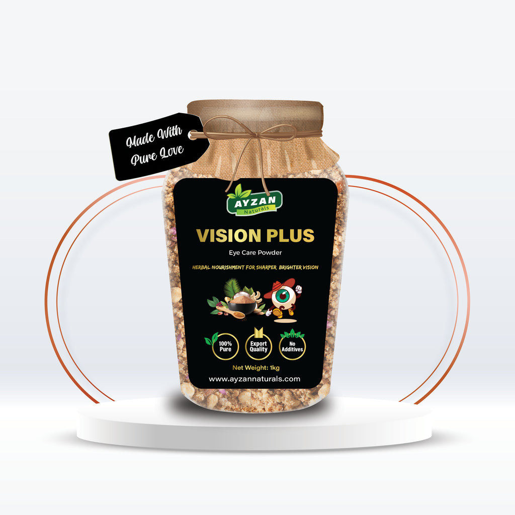 Vision Plus – Premium Organic Eye Care Powder for Sharper, Brighter Vision | 100% Natural