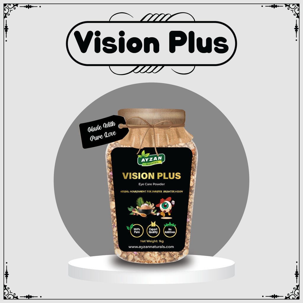 Vision Plus – Premium Organic Eye Care Powder for Sharper, Brighter Vision | 100% Natural